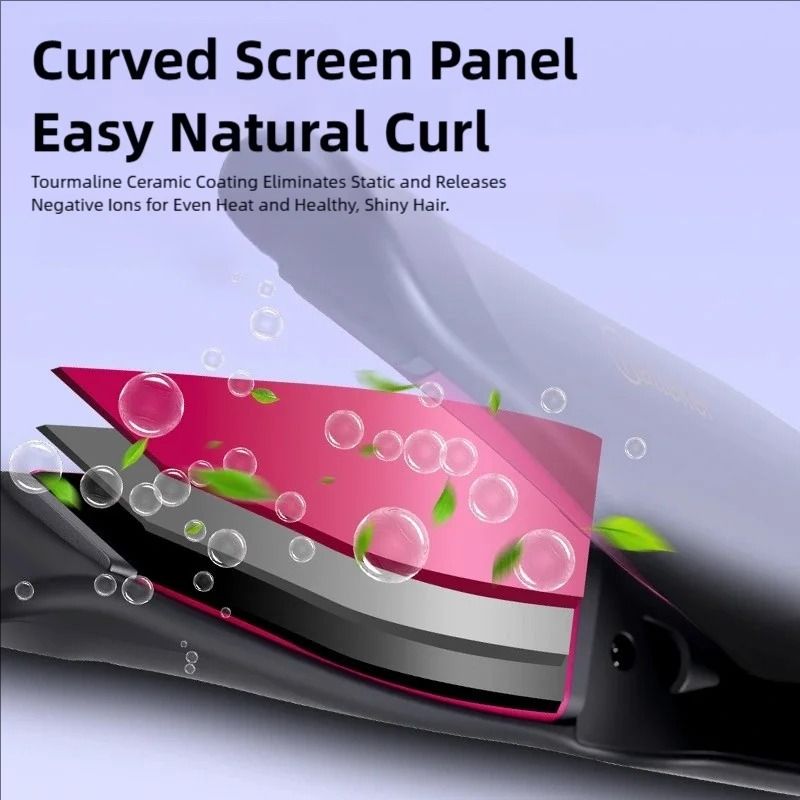 TINSOL 2 In 1 Curling Iron And Hair Straightener Dual Purpose Styling Tool 5