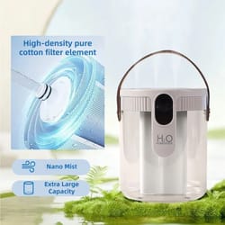 tinsol 1.5l usb air humidifier aromatherapy diffuser with 3 port spray and ambient lamp
