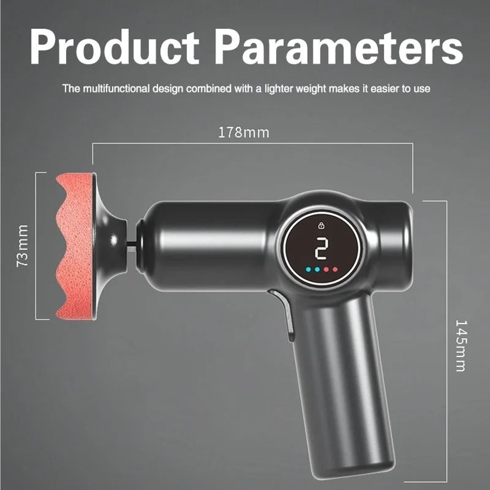 TINSOL Cordless Car Polisher Two Speed Adjustable Rotary Waxing Machine 1