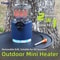 TINSOL 2 In 1 Portable Outdoor Heating Stove Camping Cooking Burner 2