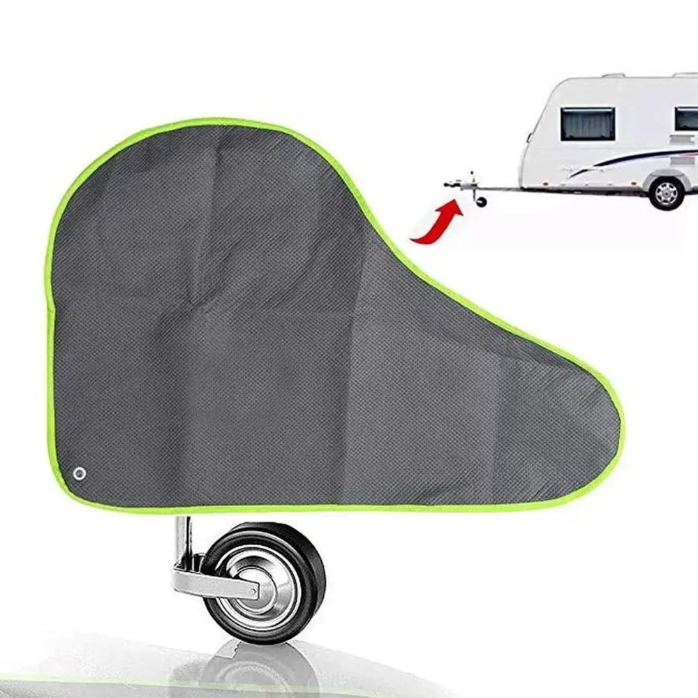 RV Trailer Hook Cover Breathable Rain Protection Hitch Cover 3