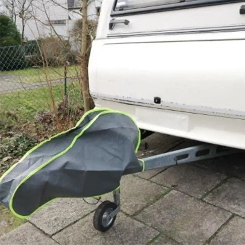 RV Trailer Hook Cover Breathable Rain Protection Hitch Cover 7