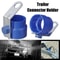 Round Trailer Plug Holder Parking Cover ABS Trailer Connector Bracket 4