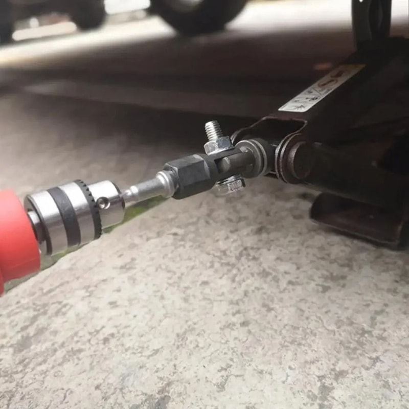 1 2 Inch Car Scissor Jack Socket Adapter Impact Wrench Drive Tool 4