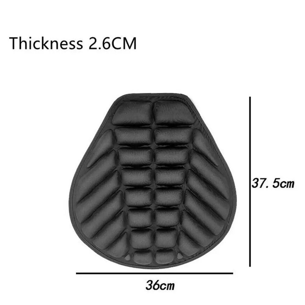 Universal Motorcycle Air Seat Cushion Cover Pressure Relief Riding Pad 2