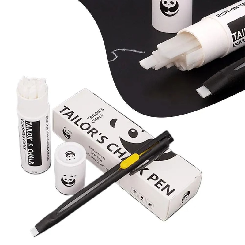 Invisible Fabric Marking Powder Sewing And Cutting Tailor Chalk Set 20 Pieces 3