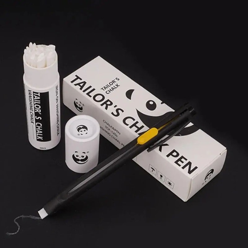 Invisible Fabric Marking Powder Sewing And Cutting Tailor Chalk Set 20 Pieces 5