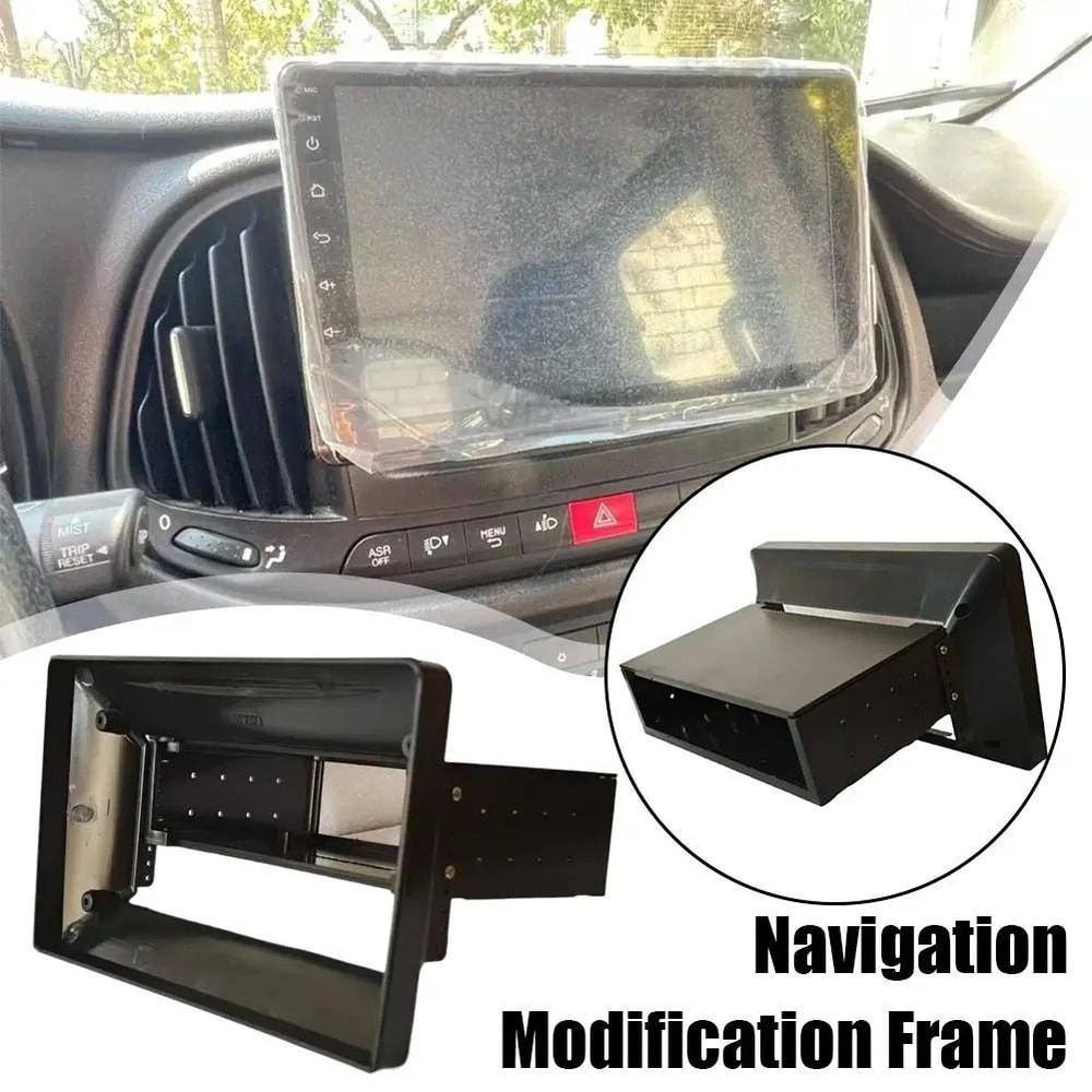 1 Din Universal Car Stereo Fascia Frame For 9 And 10 Inch Touch Screen 5
