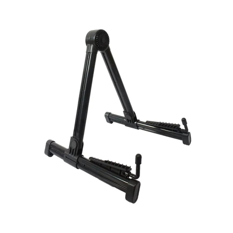 Foldable Guitar Floor Stand Electric And Acoustic Guitar Holder 3