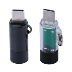 type c portable electric cigarette lighter usb rechargeable silent igniter