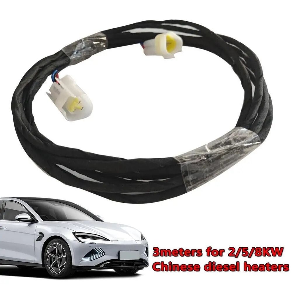 Diesel Heater LCD Screen Extension Cable 3 Meter For 2kW 5kW 8kW Heaters 5