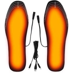 usb heated insoles customizable foot warmer heating shoe inserts