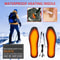 USB Heated Insoles Customizable Foot Warmer Heating Shoe Inserts 5