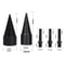 Wood Splitting Cone Drill Bit Heavy Duty Firewood Splitting Tool 3