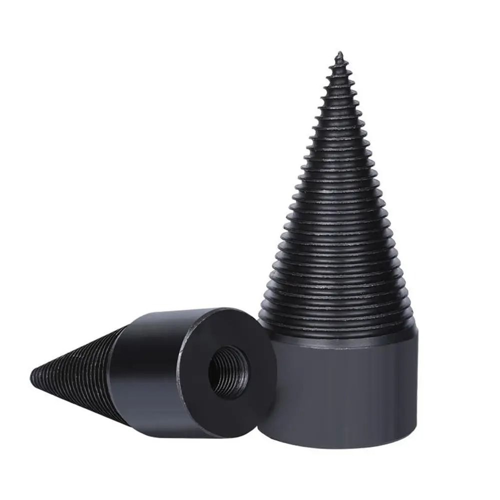 Wood Splitting Cone Drill Bit Heavy Duty Firewood Splitting Tool 6