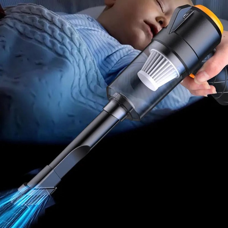 Wireless Mini Car Vacuum Cleaner High Power Suction And Blower 3