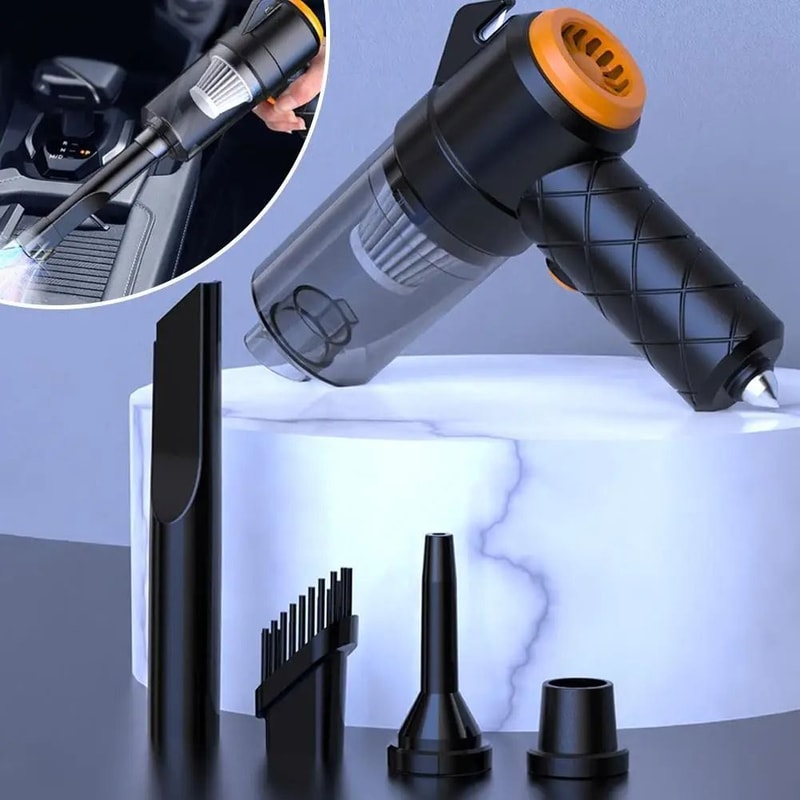 Wireless Mini Car Vacuum Cleaner High Power Suction And Blower 5