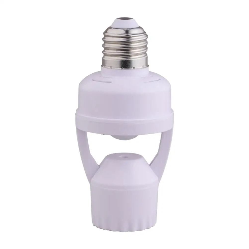 Intelligent E27 Motion Sensor Lamp Holder Infrared Induction Light Socket 0