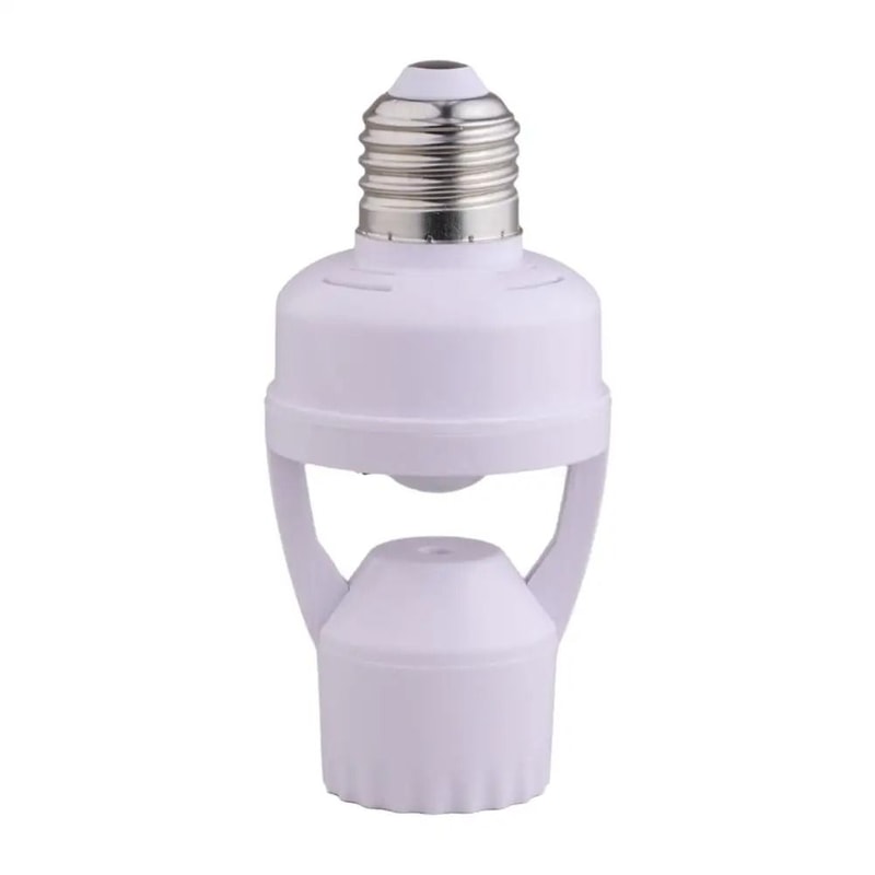 Intelligent E27 Motion Sensor Lamp Holder Infrared Induction Light Socket 1