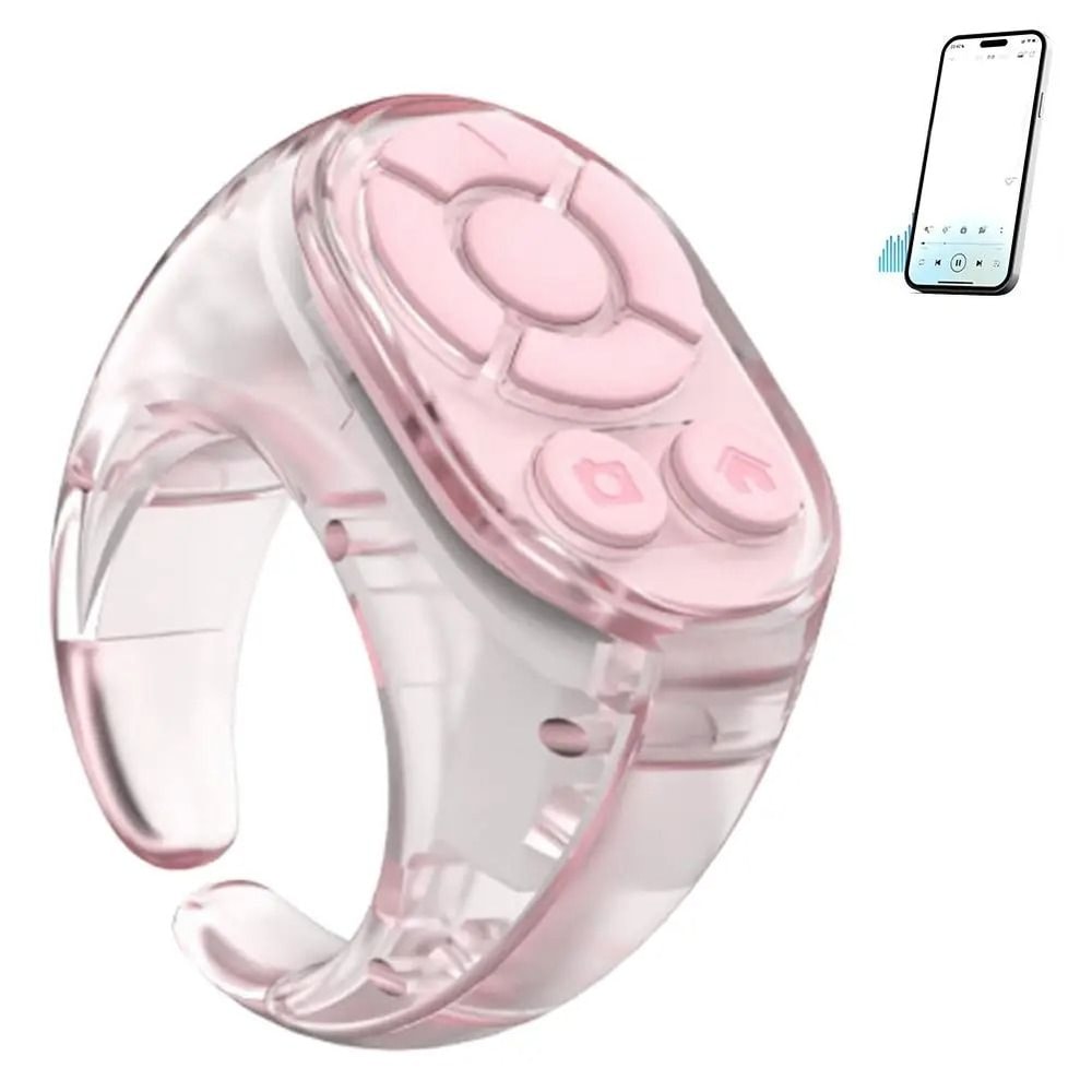 Smart Bluetooth Ring Remote For Selfies Video Scrolling And Page Turning 3