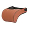 Ergonomic Leather Car Headrest Neck Pillow With Memory Cotton Support 3