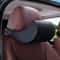 Ergonomic Leather Car Headrest Neck Pillow With Memory Cotton Support 5