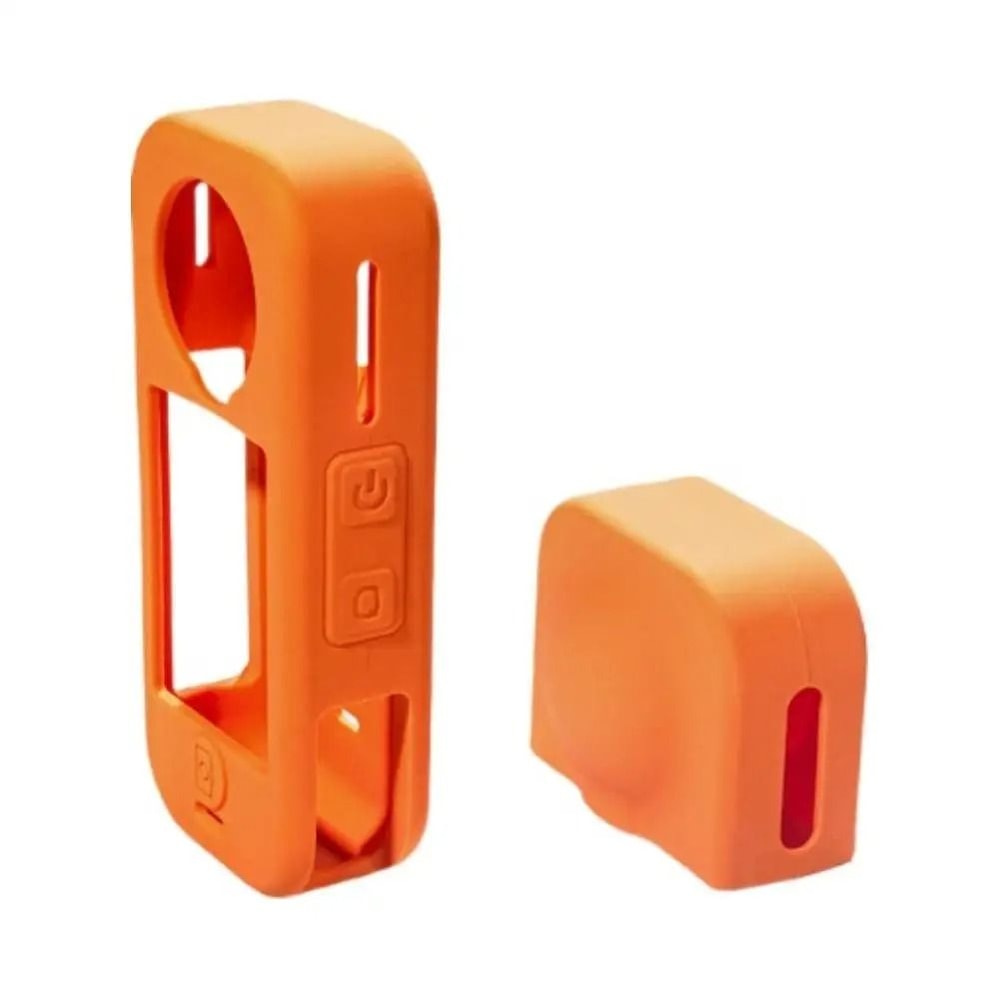 Silicone Protective Case With Lens Cover For Insta360 X4 Air Action Camera 3