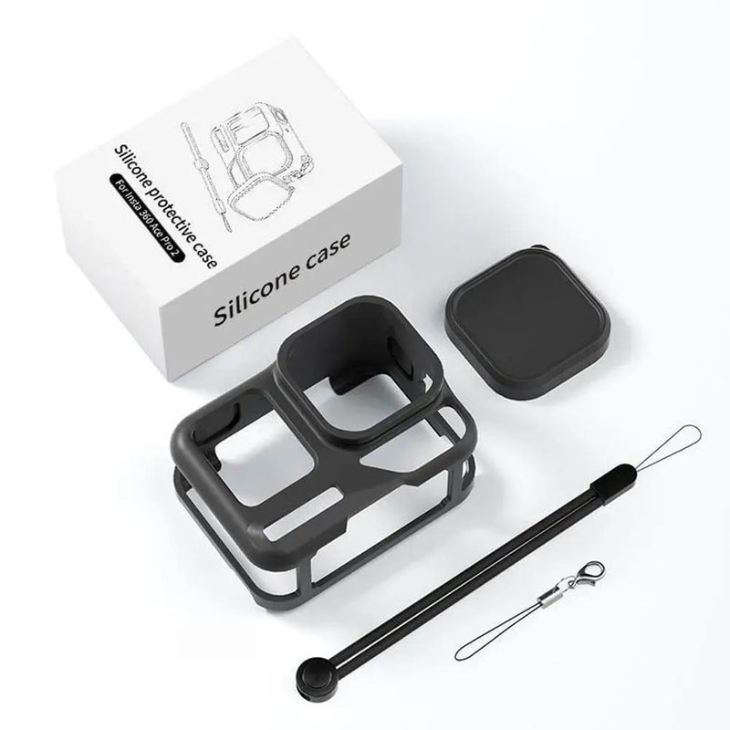 Silicone Lens Protective Cover For Insta360 Ace Pro 2 Shockproof Camera Case 1