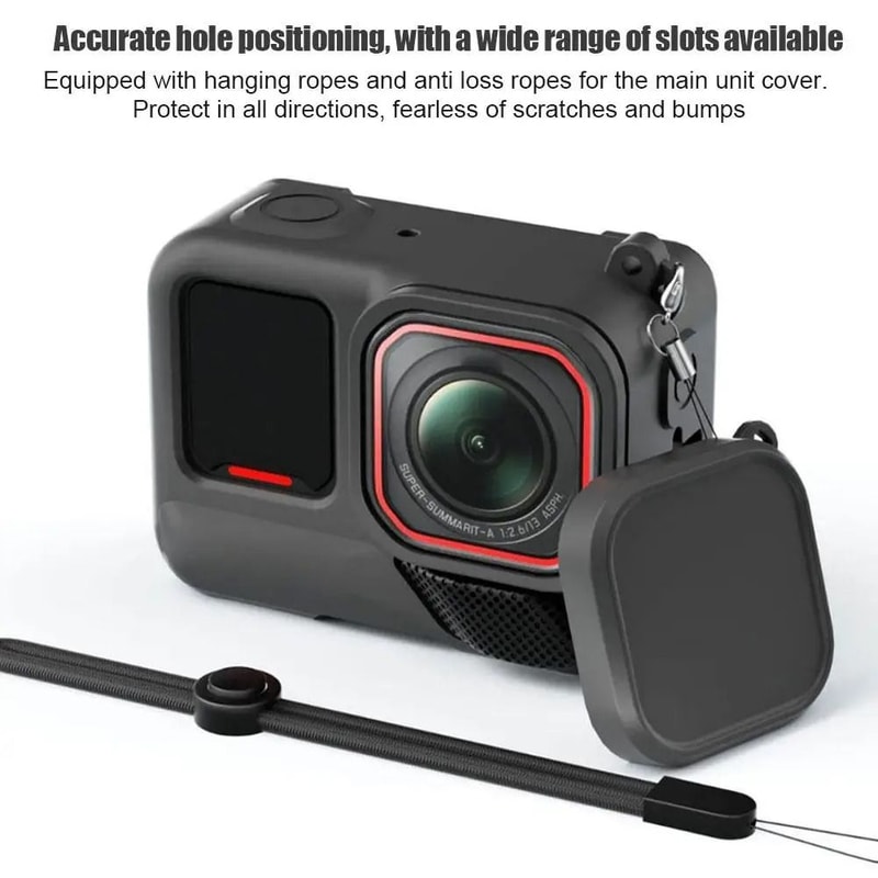 Silicone Lens Protective Cover For Insta360 Ace Pro 2 Shockproof Camera Case 3