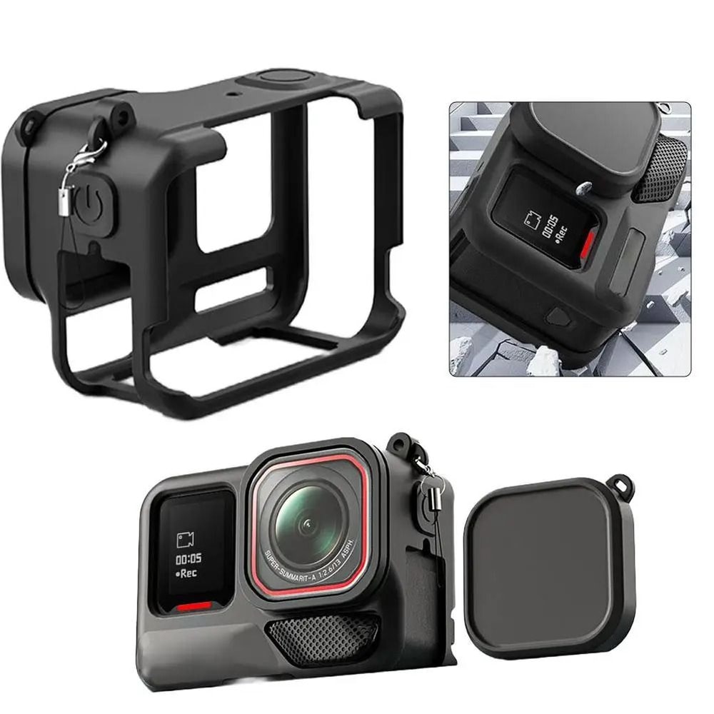 Silicone Lens Protective Cover For Insta360 Ace Pro 2 Shockproof Camera Case 4