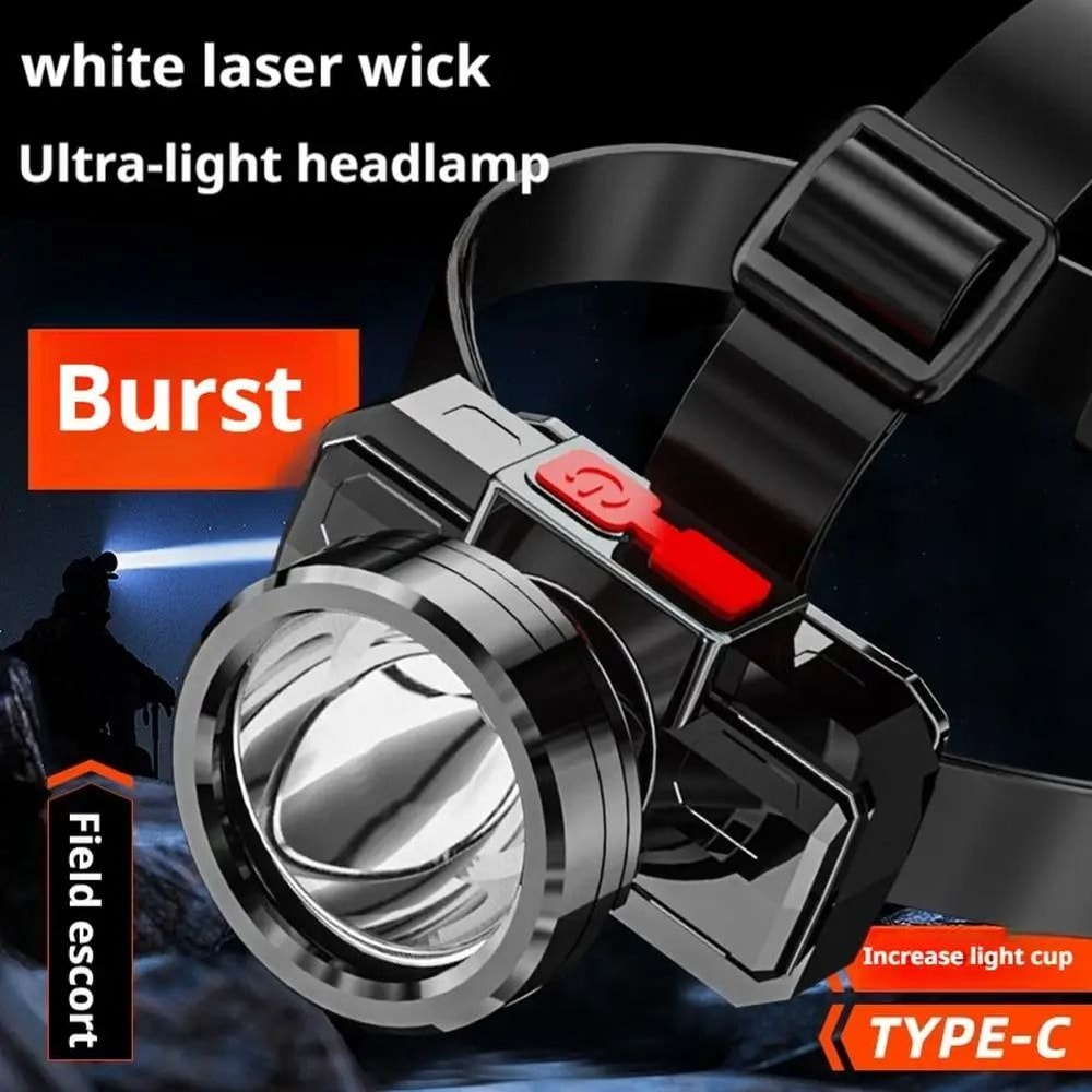Waterproof Rechargeable LED Sensor Headlamp For Outdoor Night Fishing 5