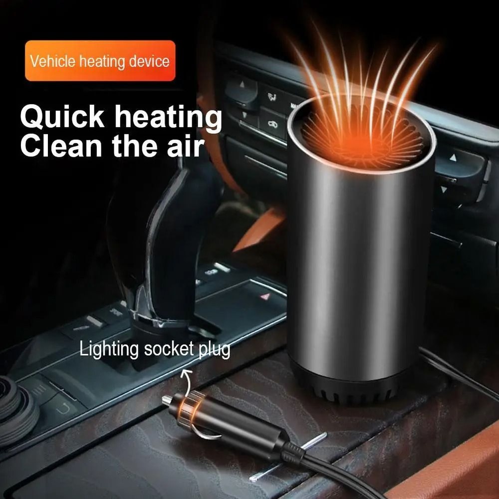 12V Portable Car Cup Heater Defogger High Power Car Heater 9