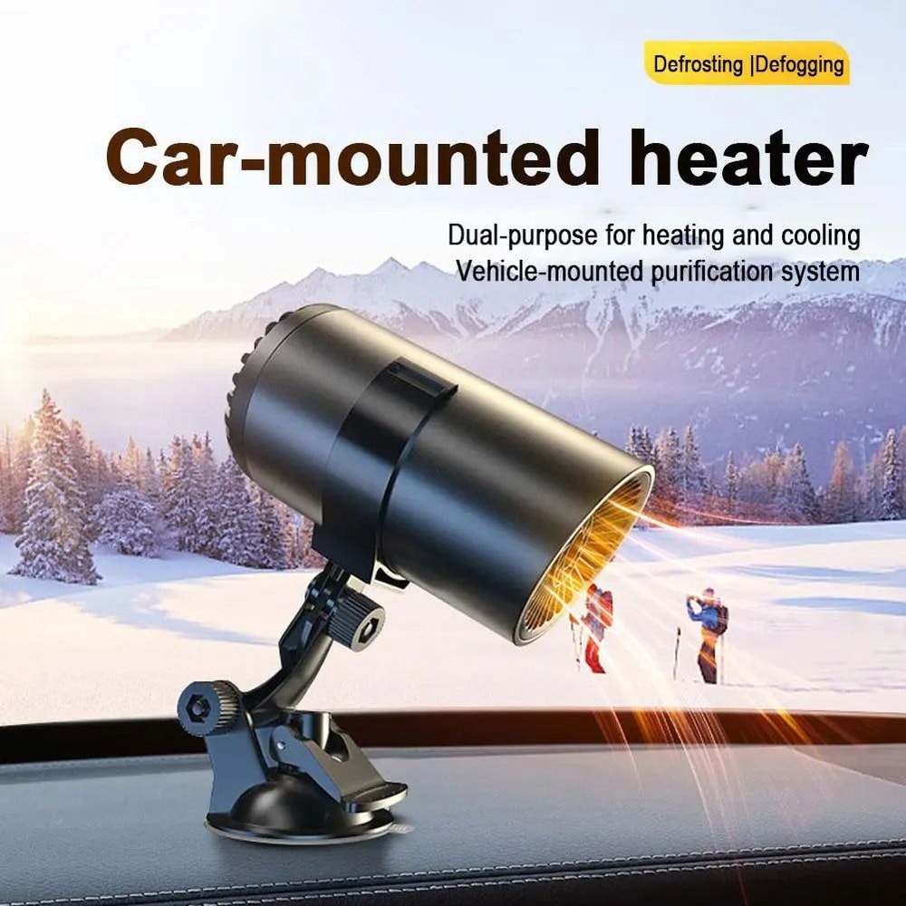 12V Portable Car Cup Heater Defogger High Power Car Heater 5