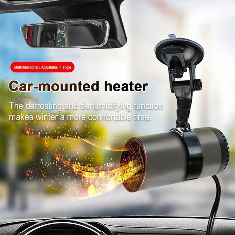 12V Portable Car Cup Heater Defogger High Power Car Heater 6