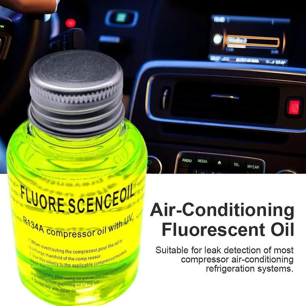 R134a Car AC Leak Repair Agent Fluorescent Detection Oil 1