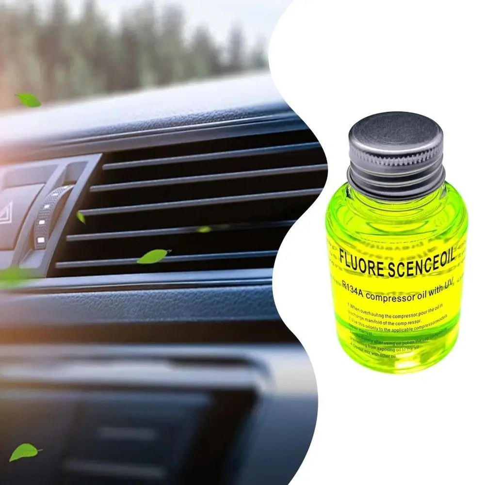 R134a Car AC Leak Repair Agent Fluorescent Detection Oil 4