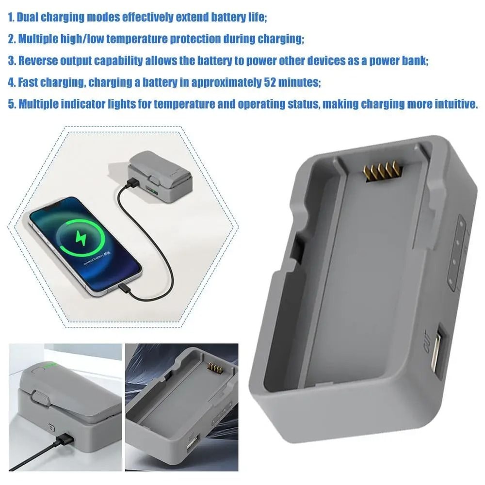 DJI Neo2 Single Channel Battery Charging Manager USB Charger 1