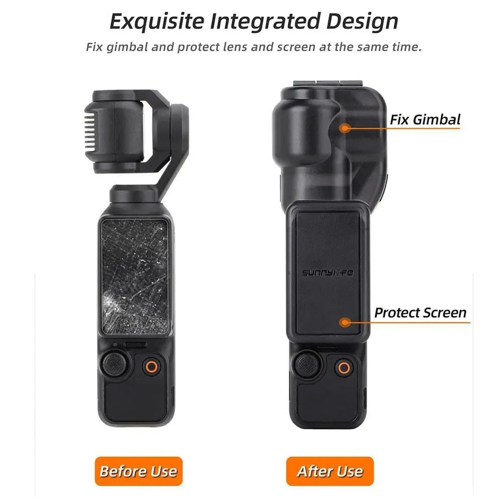 Sunnylife Silicone Protective Case For DJI Osmo Pocket 3 Camera Cover 3