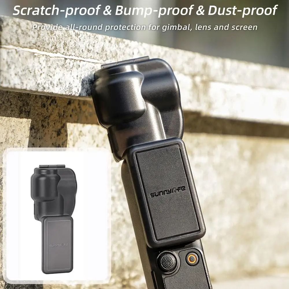 Sunnylife Silicone Protective Case For DJI Osmo Pocket 3 Camera Cover 4