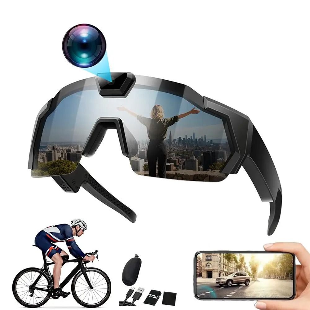 Smart Sports Camera Sunglasses With 32GB Memory Card 1
