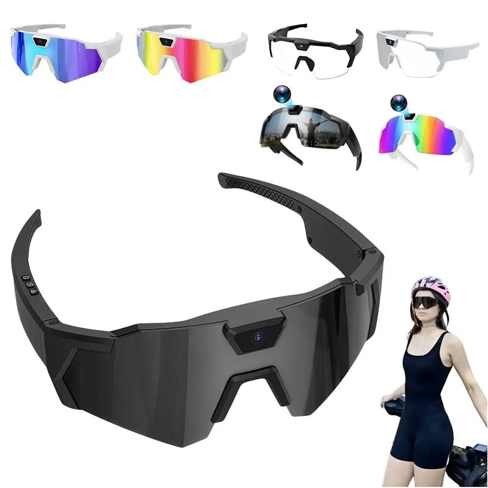 Smart Sports Camera Sunglasses With 32GB Memory Card 0