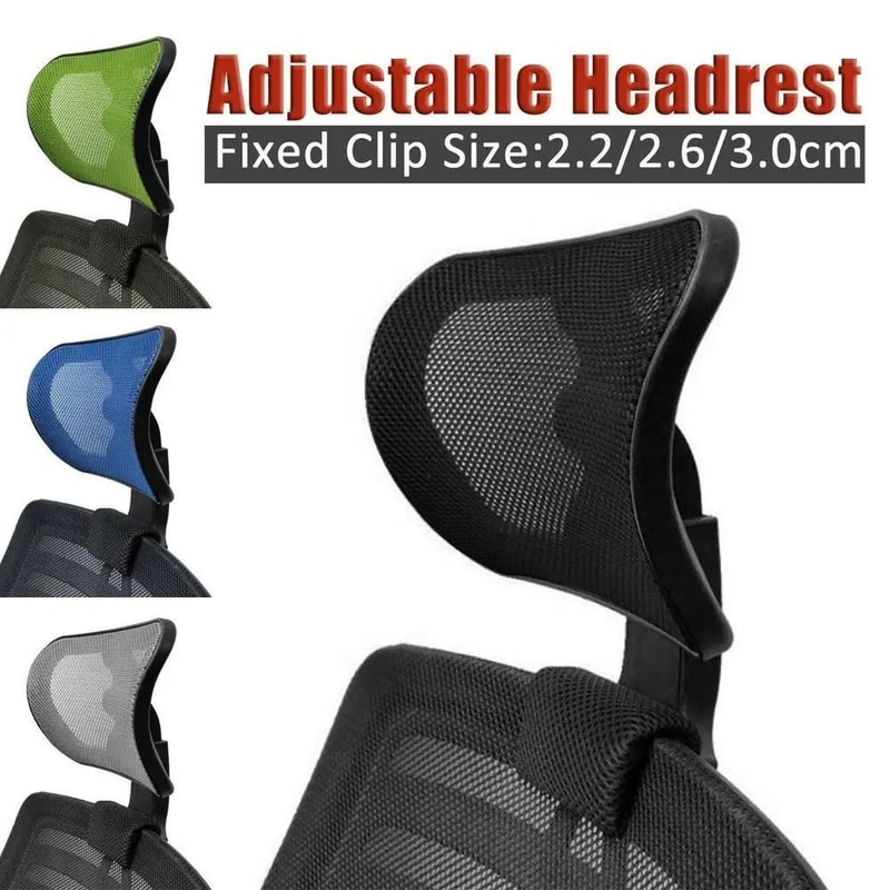 Adjustable Office Chair Headrest Pillow For Neck Support 3