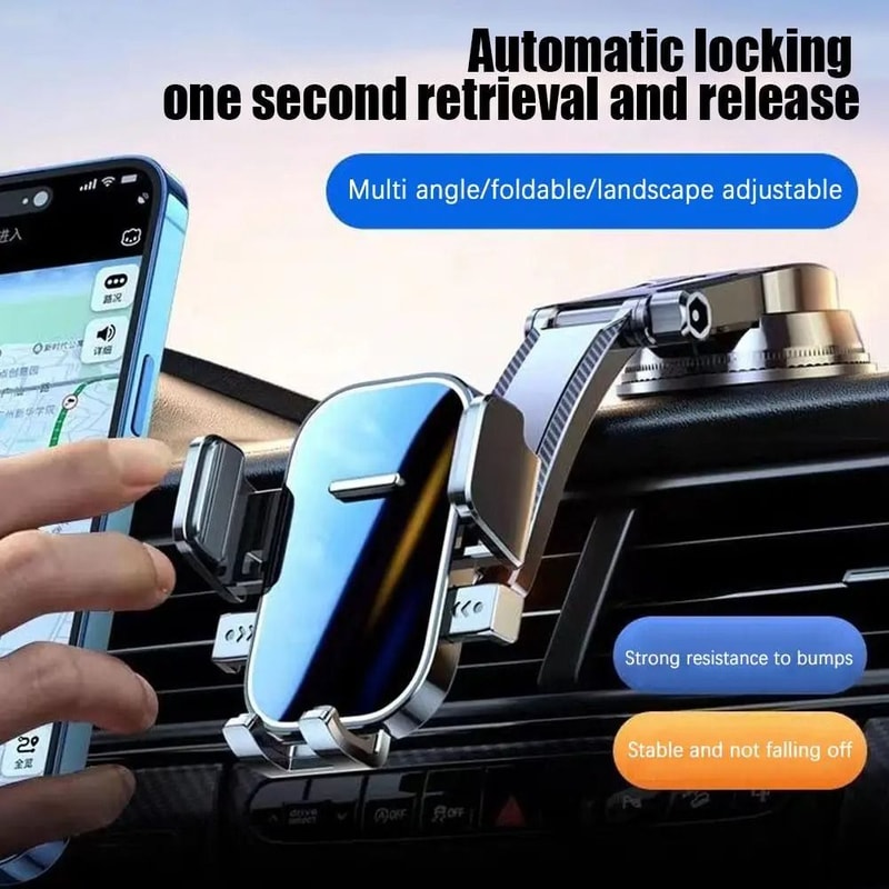 360 Rotatable Car Phone Holder Dashboard And Windshield Mount 4