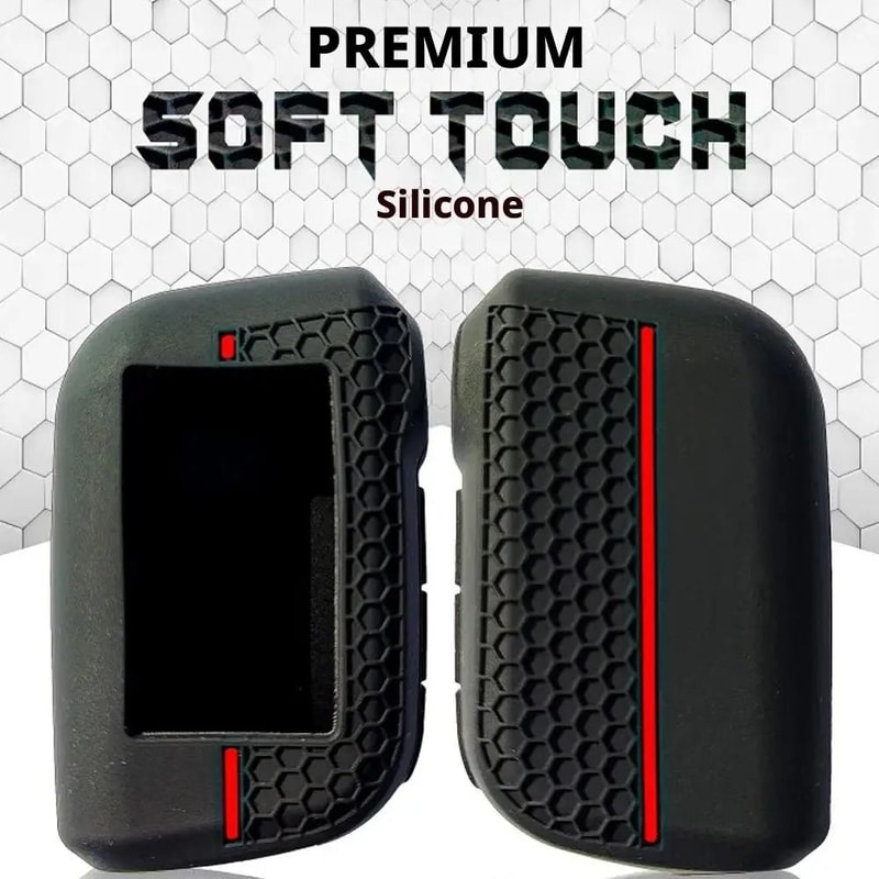 A93 Bidirectional Alarm Honeycomb Key Protective Case Car Key Cover 1