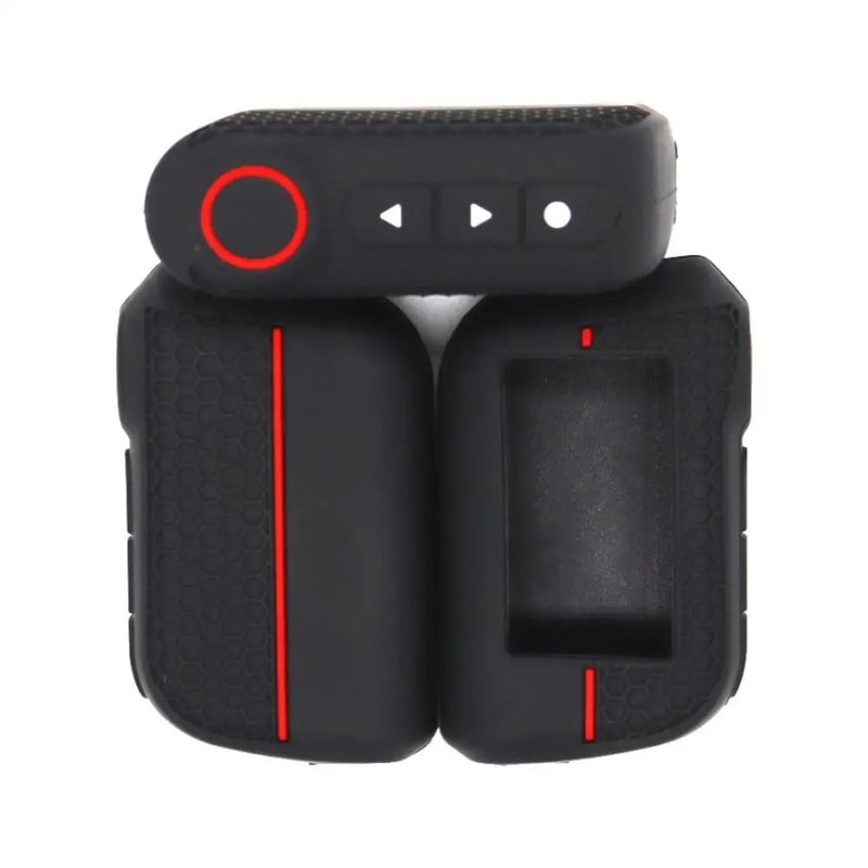 A93 Bidirectional Alarm Honeycomb Key Protective Case Car Key Cover 3