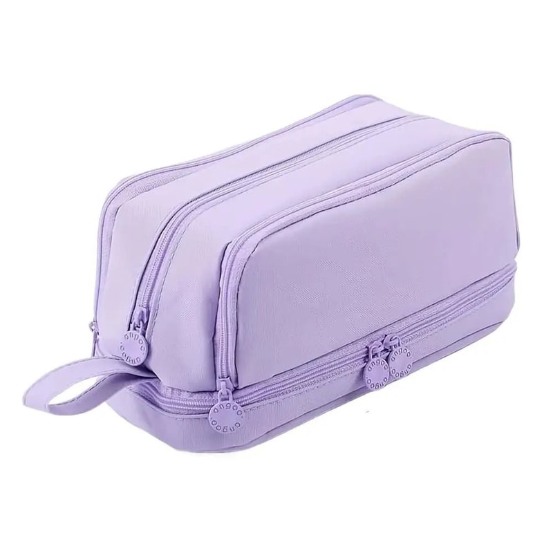 Macaron Large Capacity Multi Layer Pencil Case Organizer 3
