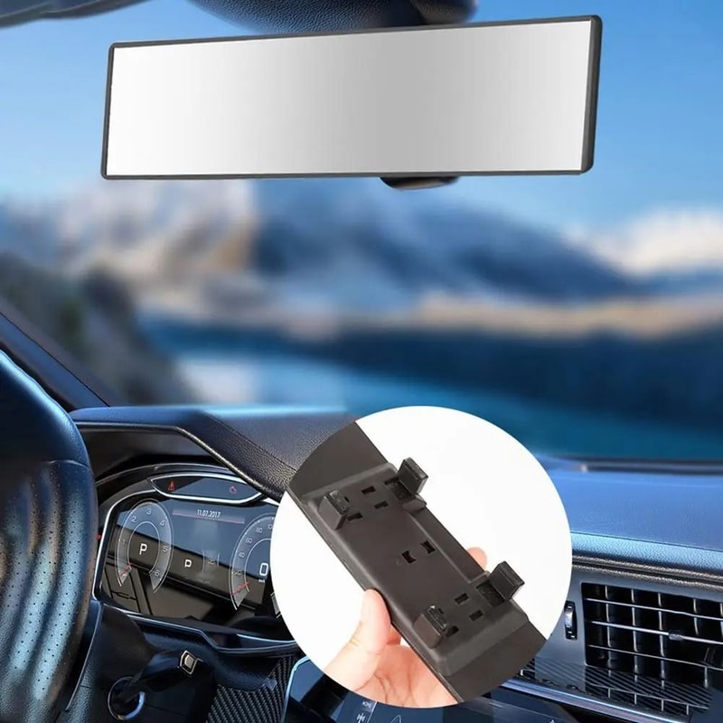 Wide Angle Car Baby Rearview Mirror Anti Glare Safety Monitor 1