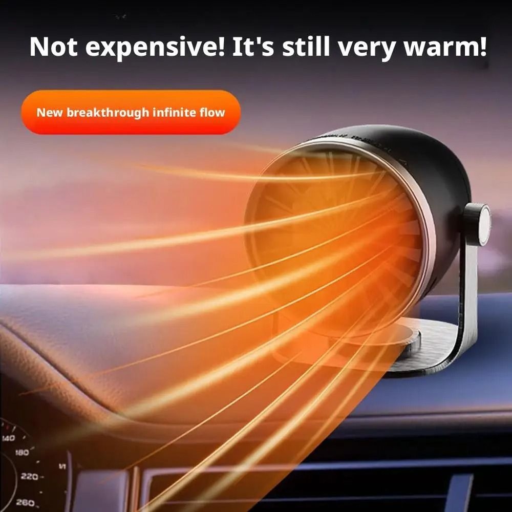 Three In One High Power Car Heater Windshield Defroster 12V 24V 7