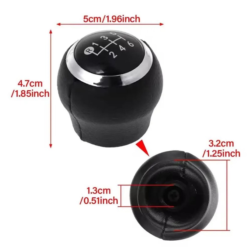 Toyota Corolla Manual Gear Shift Knob Speed Shift Lever Handle 3