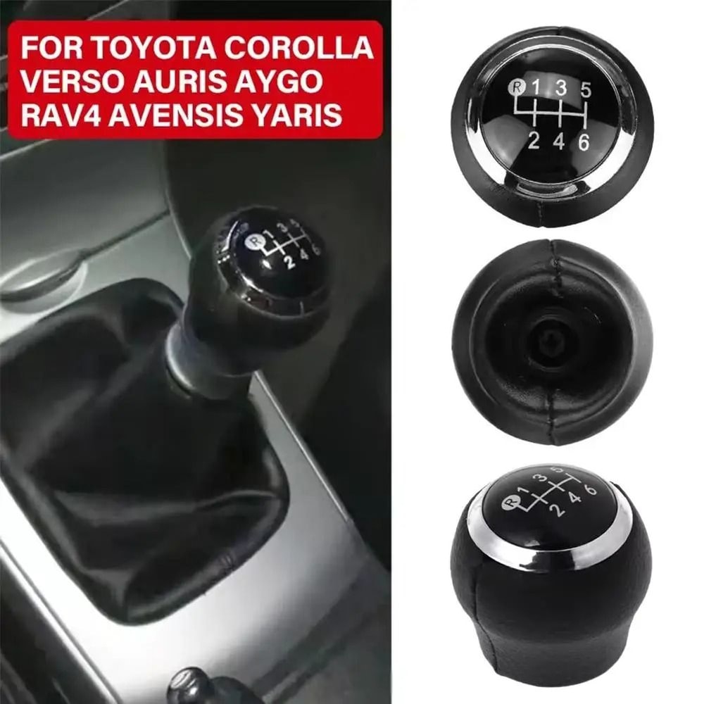 Toyota Corolla Manual Gear Shift Knob Speed Shift Lever Handle 6